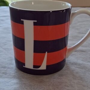 Kate Spade ♠️ Monogram Mug “L" by Lenox